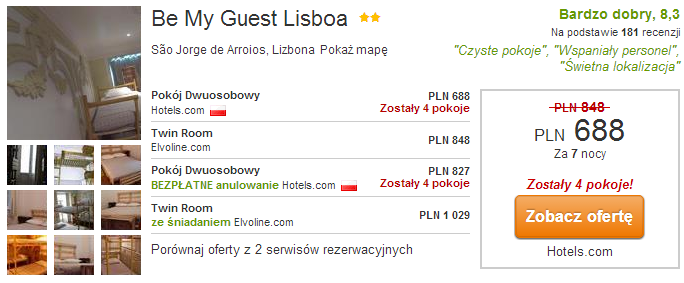lizbona hotel